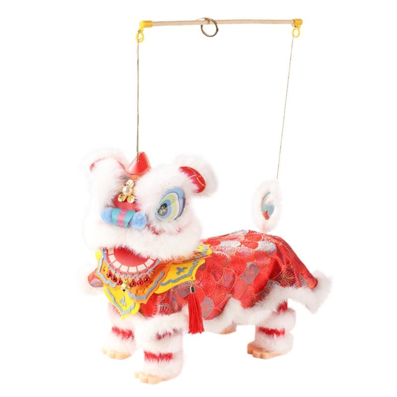 Chinese New Year Craft Kits Lions Dance Themed Lanterns Easy Assembly Holiday Classroom Activity Supplies
