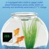 Aufkleb-Wassertemperaturmesser Digitalanzeige Alarm für Aquarien Terrarien Hydroponik zur Umweltkontrolle