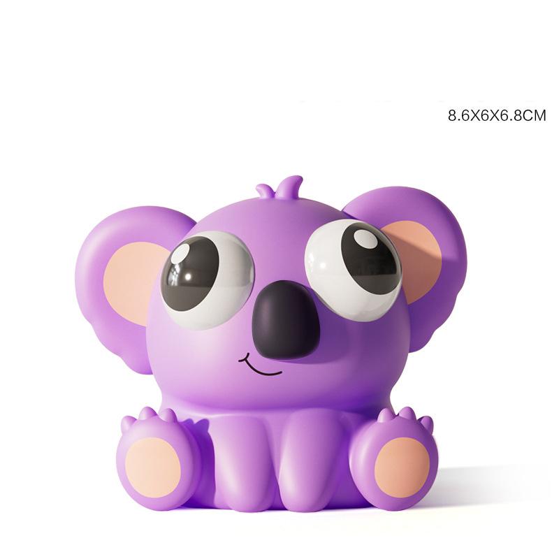 Pop Eye Klämleksak - Sensorisk Stresslindrande Fidgetleksak för Barn & Vuxna, Rolig Studsande Ögonglob Nyhetsgåva för Ångestlindring