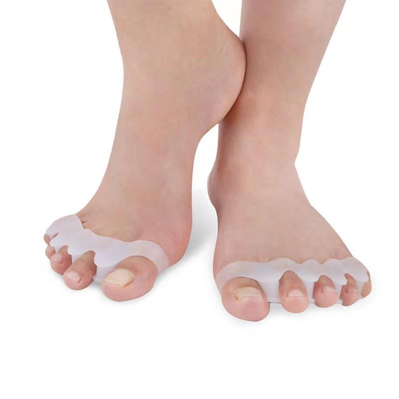 Elastic Silicone Toe Separator for Men & Women - Valgus Corrector & Protective Cover
