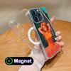 Coque de téléphone portable Magsafe Transparente Everlasting Summer Alisa pour iPhone 17 16 15 14 13 12 11 Air Pro Max Plus Mini Housse Colorée