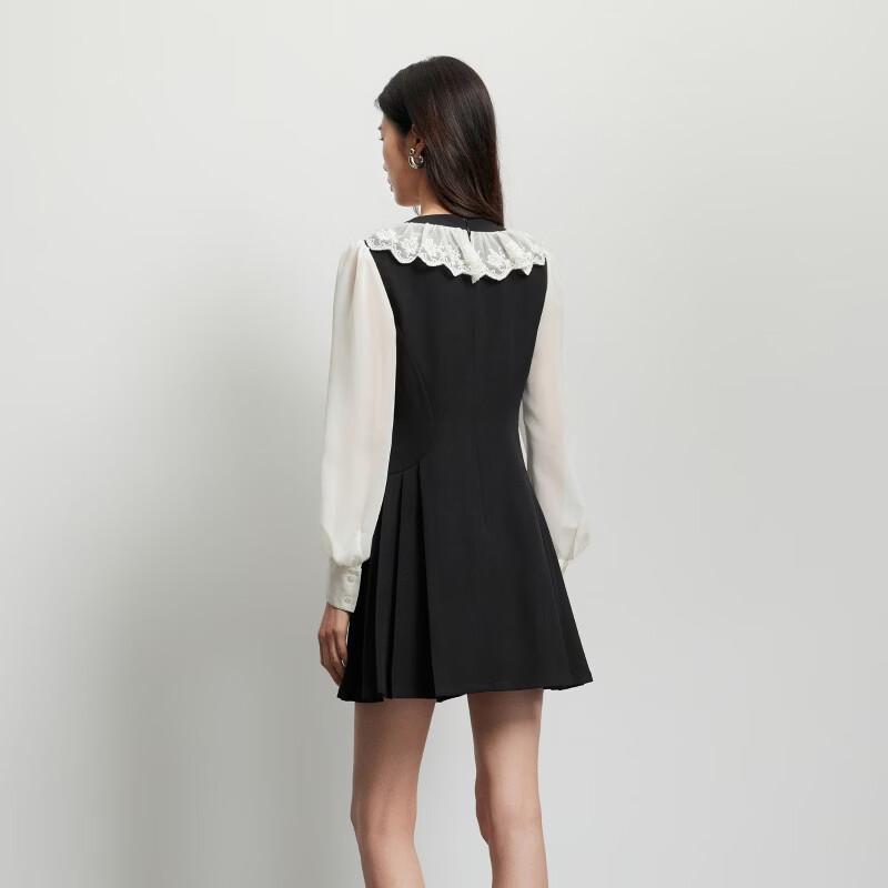 VEROMODA Women's Fall 2026 Rhinestone Button A-Line Midi Dress