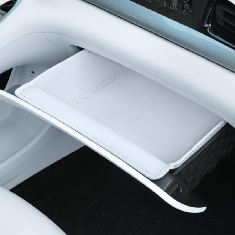 For Xpeng G6 2026 2026 2026 Car Door Slot Storage Box Leather Protective Pad Cover Glove Box Storage Barrel Interior Accessories