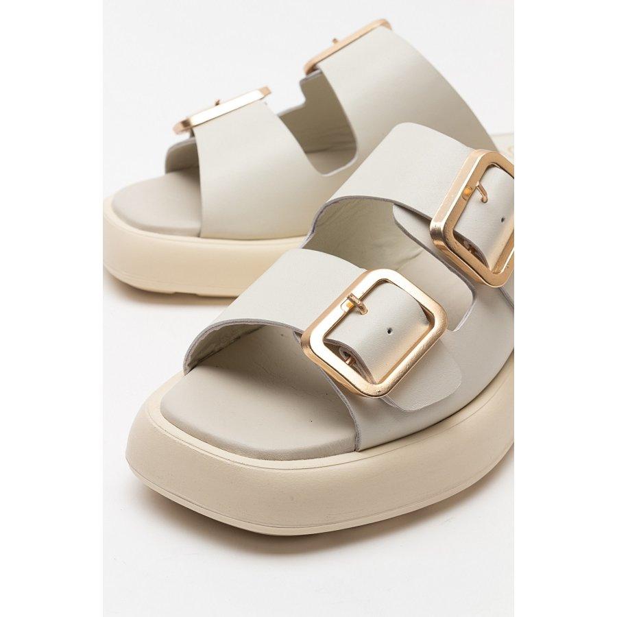 

Женские повседневные тапочки из натуральной кожи