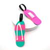 1PCS PVC Luggage Tags Travel Accessories Silicone Suitcase Tags Fashion Style Silicon Portable Travel Label ID Address Holder