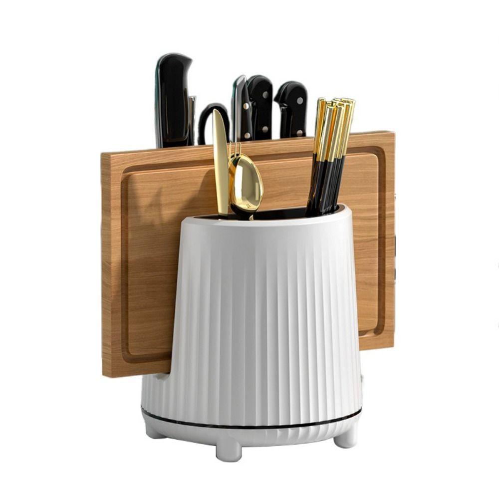 Drainage Spoon Chopsticks Fork Storage Holder Plastic Cutlery Storage Holder Kitchen