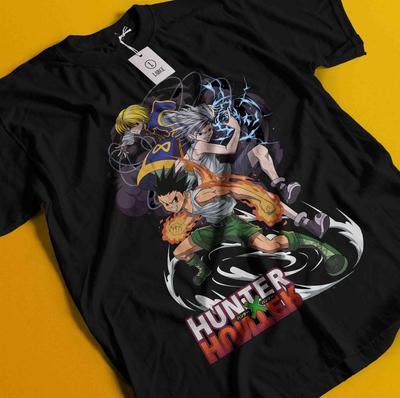 Gon Shirt Hunter X Hunter HXH Hisoka Tshirt Killua Tee T-Shirt Meruem Kurapika