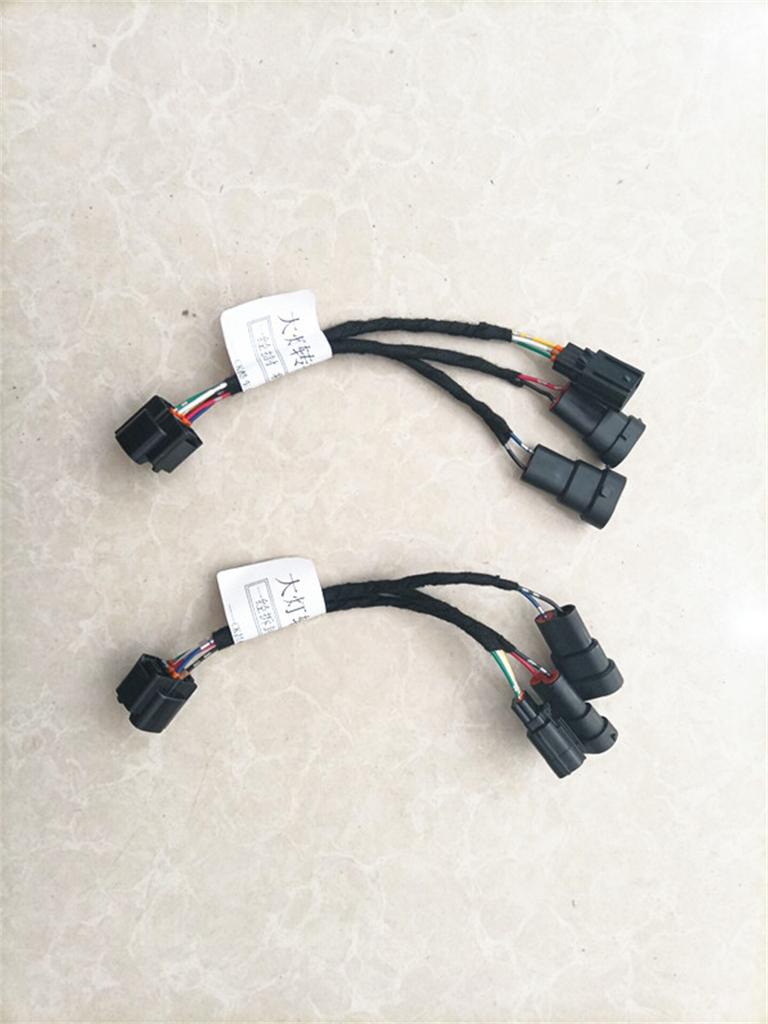 For 2017-2020 Honda CRV 8Pin Headlight Wiring Harness Kit Halogen To LED Adapter