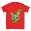 FNAF Springtrap  Five Nights At Freddys Men T Shirts  Creative Tees Short Sleeve Round Neck TShirt 100 Cotton Printed Tops