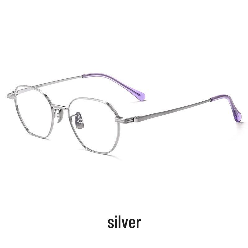 

Ретро Полигональные Очки для Миопии - Сверхлегкая Оправа из Чистого Титана для Мужчин и Женщин