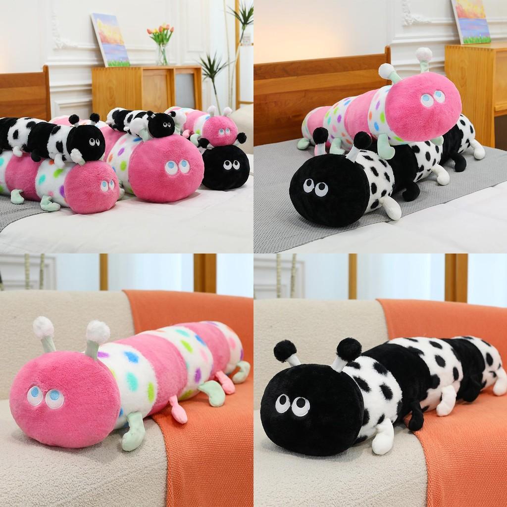 Insect Cute Cartoon Long Body Plush Toys Material Bedside Relaxation Sleep Doll