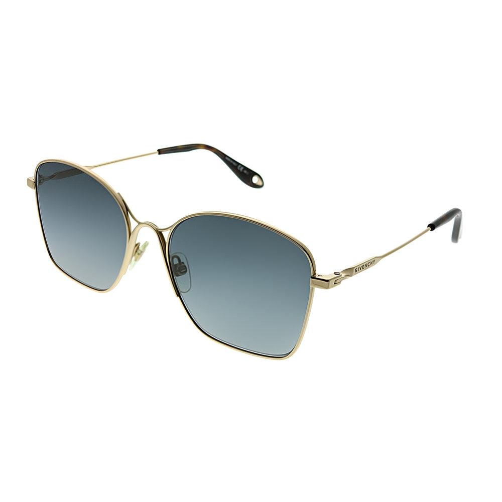 

Givenchy GV 7092 FT3 Женские квадратные солнцезащитные очки серое золото
