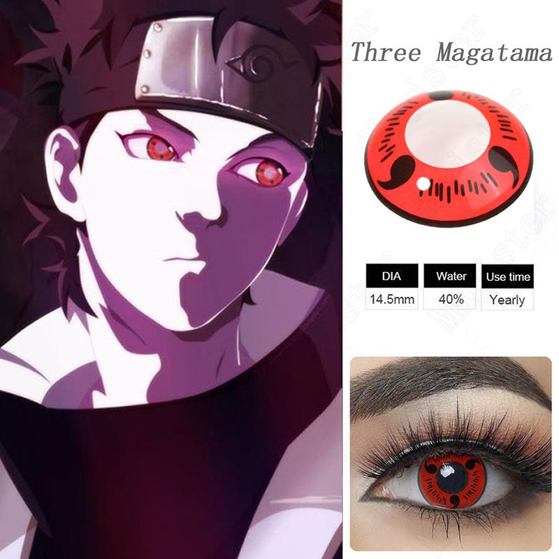 Buy Naruto Sharingan Halloween Contact Lenses Uchiha Sasuke Hatake Kakashi Cosplay Eye Contacts For Anime Accessories At Affordable Prices Free Shipping Real Reviews With Photos Joom