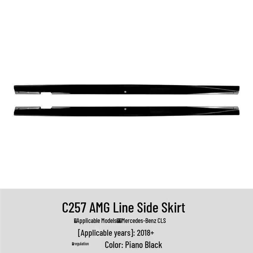 

Side Skirt Diffuser for Mercedes CLS C257 AMG Line 2018+ Models