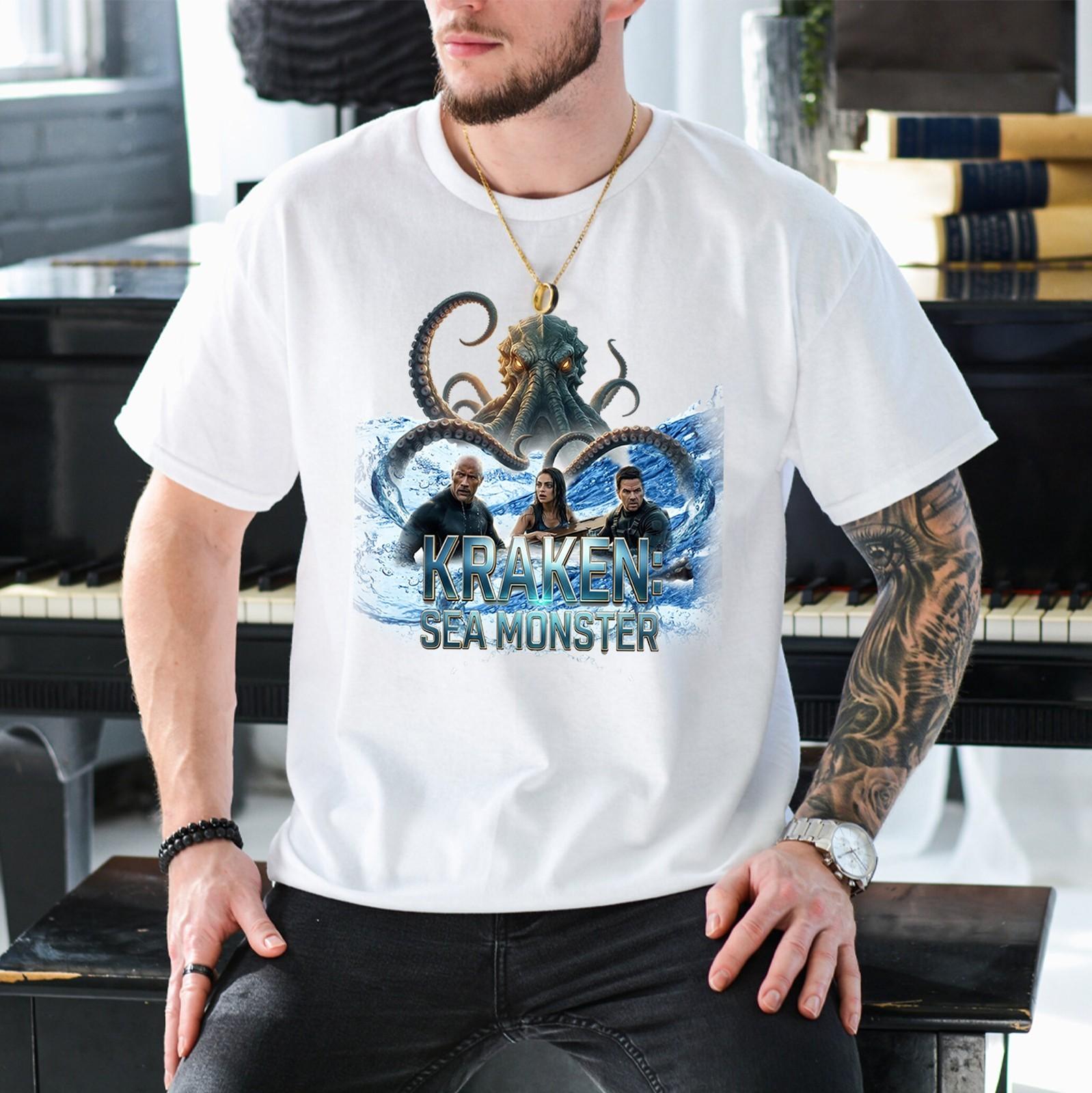 KRAKEN SEA MONSTER Deep Sea Horror 2026 Shirt - Multicolors, S to 5XL S