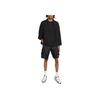 Nike Sportbekleidung Tech Pack Uni Tasche Schnelltrocknend Kurzarm T-Shirt Herren Tops Schwarz FB7393-010