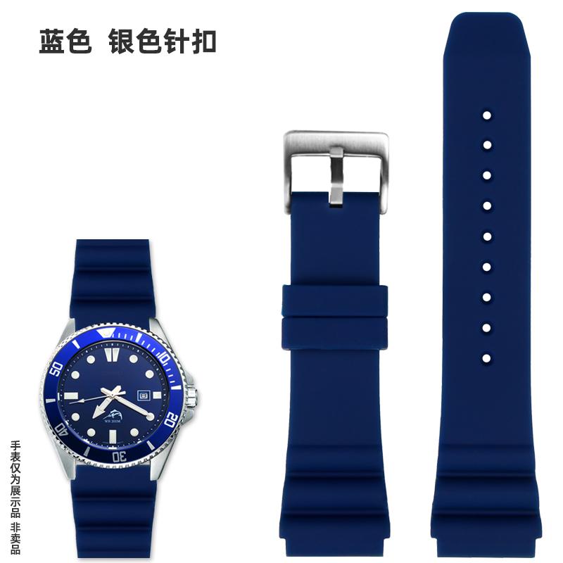 

для часов Casio Casio Swordfish MDV-106 Water Ghost MTP-VD01 MTP-1374 MTP-1375 смоляной силиконовый ремешок для часов 22 мм 22mm Width