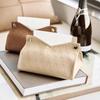 "Geometric Texture Tissue Box" Living Room Coffee Table Tissue Cover Simple Light Luxury Toilet Paper Box Household Storage Box