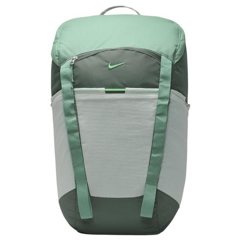 Nike Fabric Backpack Regular Unisex Vintage Green & Light Silver & Stadium Green Casual