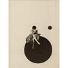 Minimal Midcentury Black & White Bauhaus Poster Abstract Moholy Nagy Canvas Painting Wall Art Galley Bedroom Home Decor