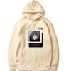 Sakurajima Mai Japonské animační mikina s kapucí Pánská Dámská Harajuku Pulovr Street Wear Unisex Podzim Zima Plyšový svetr