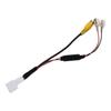 4 Pin Reverse Cam Cable Car Rear View Camera Retention Wiring Harness Cable Plug Adapter Connector For Toyota Park Cam Wire