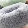 Caseta arenero gato felpa redondo arenero mascota cama perro cojín invierno perro cama mascota suministros mascotas
