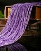 Korean-Style Silver Silk Partition Curtain, 1m X 2m, for Door, Porch, Living Room, or Bedroom.