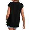 2026 Women's Summer Round Neck Short Sleeve Casual Slimming Versatile Loose Sweater