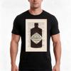 Hendricks Gin Print Gin Book Page Drawing Art Illustration Illustration Botanical Wa Tshirt Summer Casual Cotton Tee