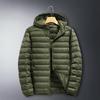Winter Couples' Lightweight Hooded Down Jacket - Men's and Women's Sports Outerwear