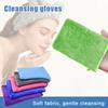 1Pc Reusable Facial Cleansing Glove Microfiber Cloth Makeup Remover Towel Face Towel Face Cleaner Pads Face Care Tool