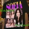 Sofia Vergara Graphic Sweatshirt: Retro Unisex Cotton Blend