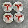 TBQW4 4PCS 56MM GR Sport Wheel Center Hub Caps - Tesla Model 3/Y/X/S Emblem Rims Cover, Durable ABS Car Accessories"