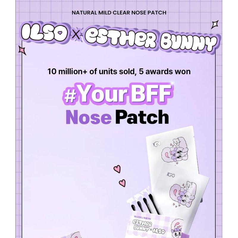 ilso Natural Mild Clear Nose Pack Esther Bunny Edition