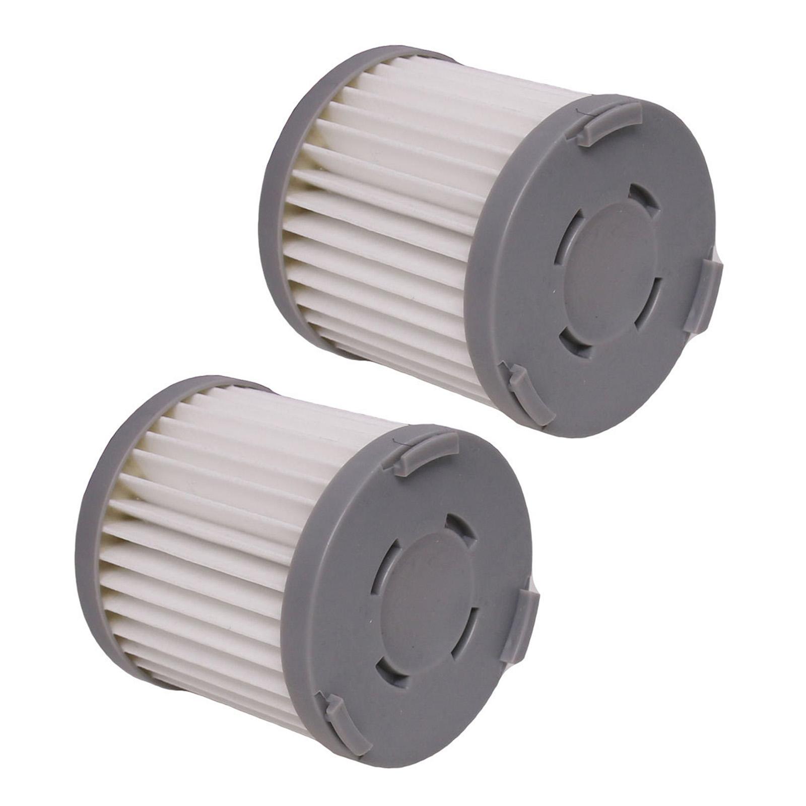 

Упаковка из 2 картриджных фильтров Эффективные фильтры для сбора пыли Запасная часть Подходит для большинства моделей пылесосов для влажной и сухой уборки