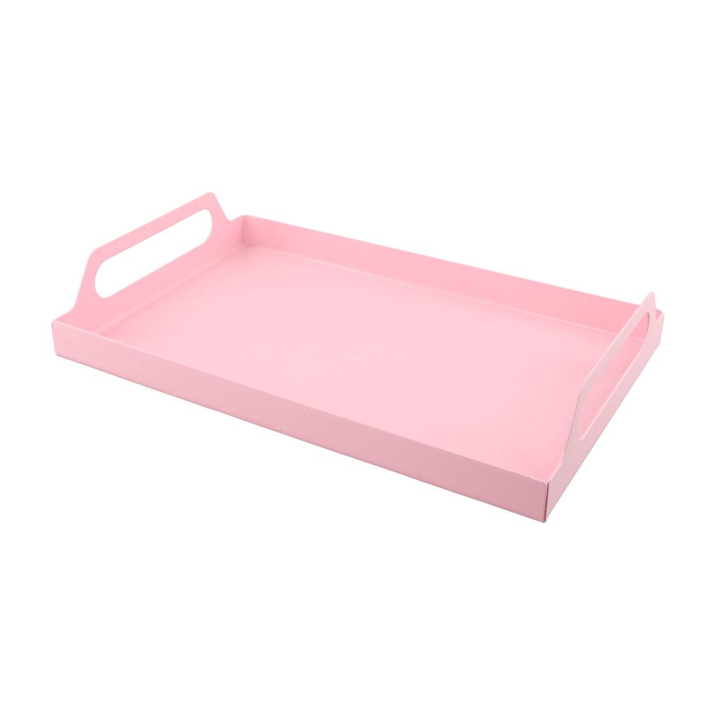 For Bathroom Iron Art Tray Rectangular Iron Tray For Kitchens For Offices Green Versatile Tray Decorative Tray