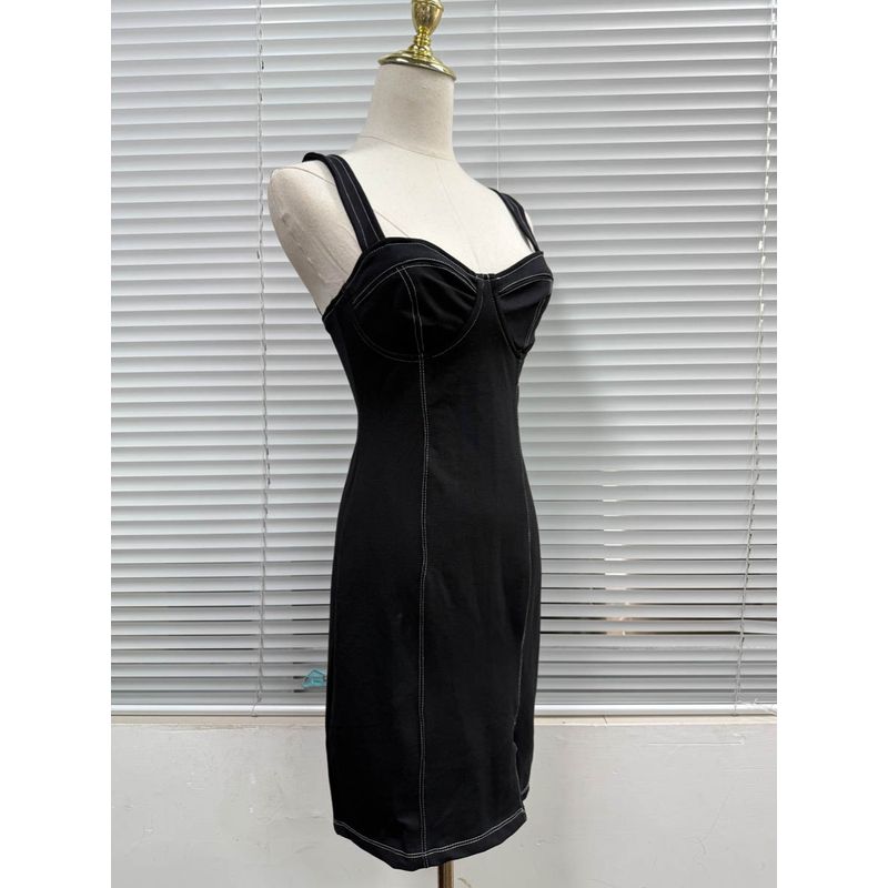 Special Offer Big Sale ASTR Sling Silm Sexy Dress Thread Material Silm Sling Dress