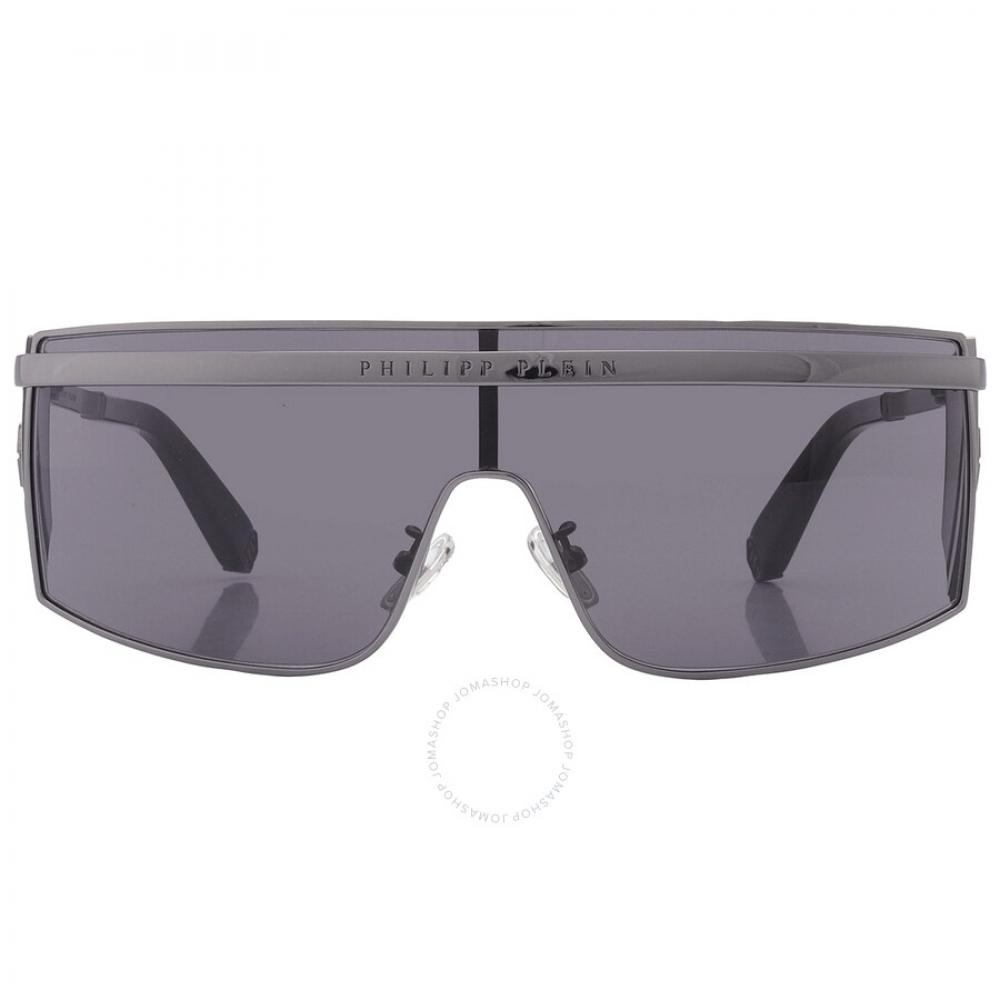 

Philipp Plein Grey Wrap Men s Sunglasses SPP013M 0568 99