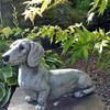 Dachshund Statue Garden Decor - Garden Dog Statue, Yard Lawn Resin Dog Sculpture, Outdoor Indoor Decorations, Lawn Garden Figurine Dog Statue, Dog