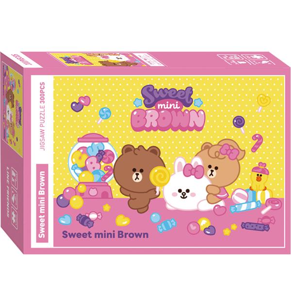 

Пазл Sweet Mini Brown TG-LA03-031, разные цвета, 300 деталей Пазл, Детские игры, Развивающие игрушки