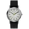 Timex Women's Weekender 31mm Watch, Black/White/Silver Tone, Modern