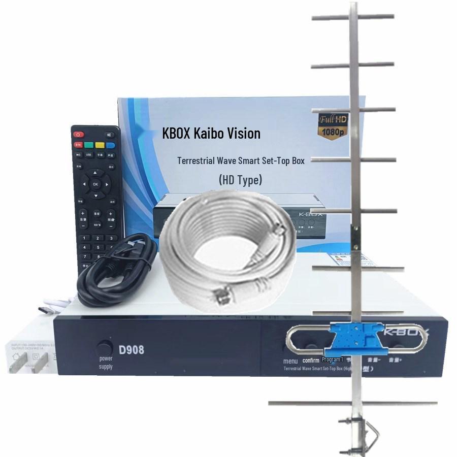 Kaibo HD Antenna Set-Top Box for Terrestrial Digital TV