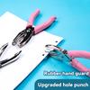 1.5/3/6mm Hole Puncher Portable Single Hole Punch Paper Material Scrapbooking Handheld Metal Craft Office Binding Tool Supplies