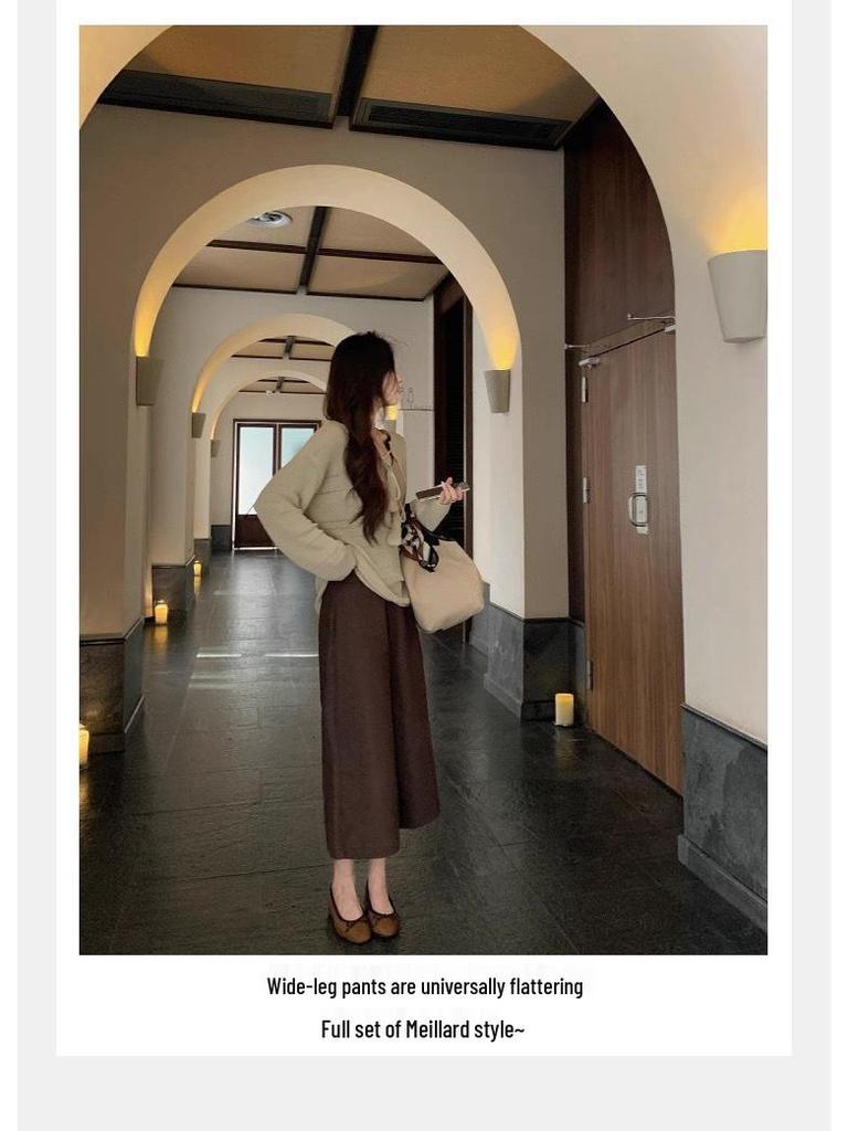 Grape Family Cowhide Pony Hair Leopard Print Bow Flats - Women’s Versatile Round Toe Casual Shoes