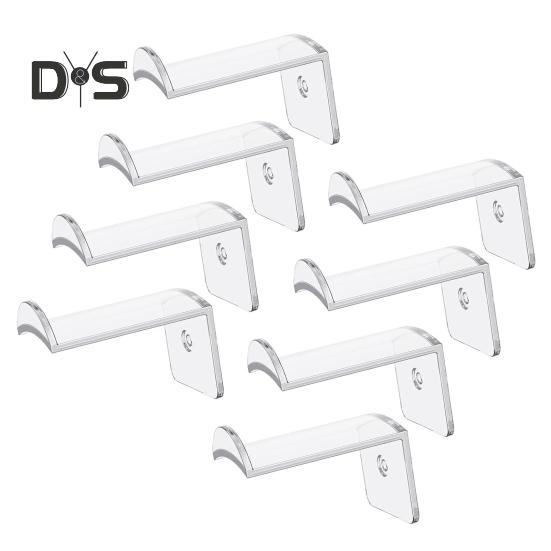 4/8Pcs Hat Hooks Cowboy Hat Racks Easy Installation Strong Adhesive Wall Mount Cap Holder Baseball Cap Organizers