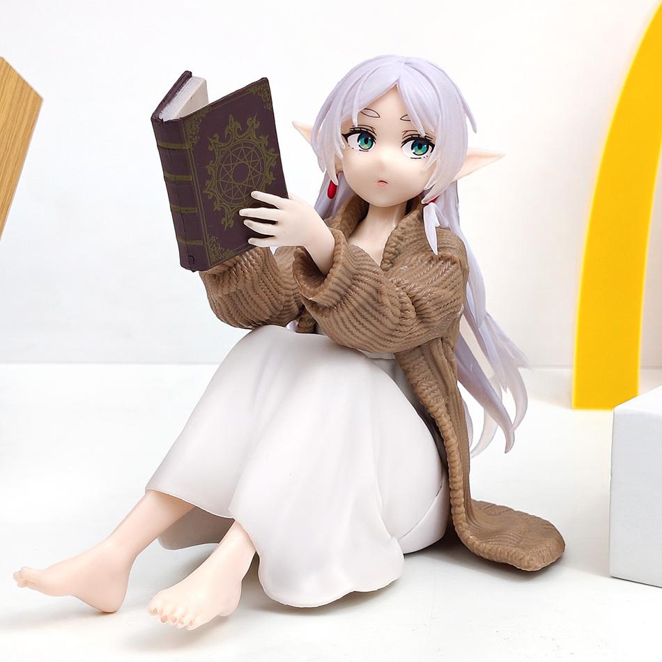 12cm Frieren Beyond Journey's End Anime Action Figure Desktop Cute Night-suit Action Figure Figurine Collection Model Doll Toy
