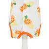 Pet Recovery Suit Soft Thin Breathable Prevent Licking Cotton Print Cat Post Surgery Shirt for Indoor Outdoor orange M
