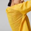 adidas SMC Casual Sports Round Neck Loose Printed Letter Long Sleeve T-Shirt Women Tops Yellow GT9449