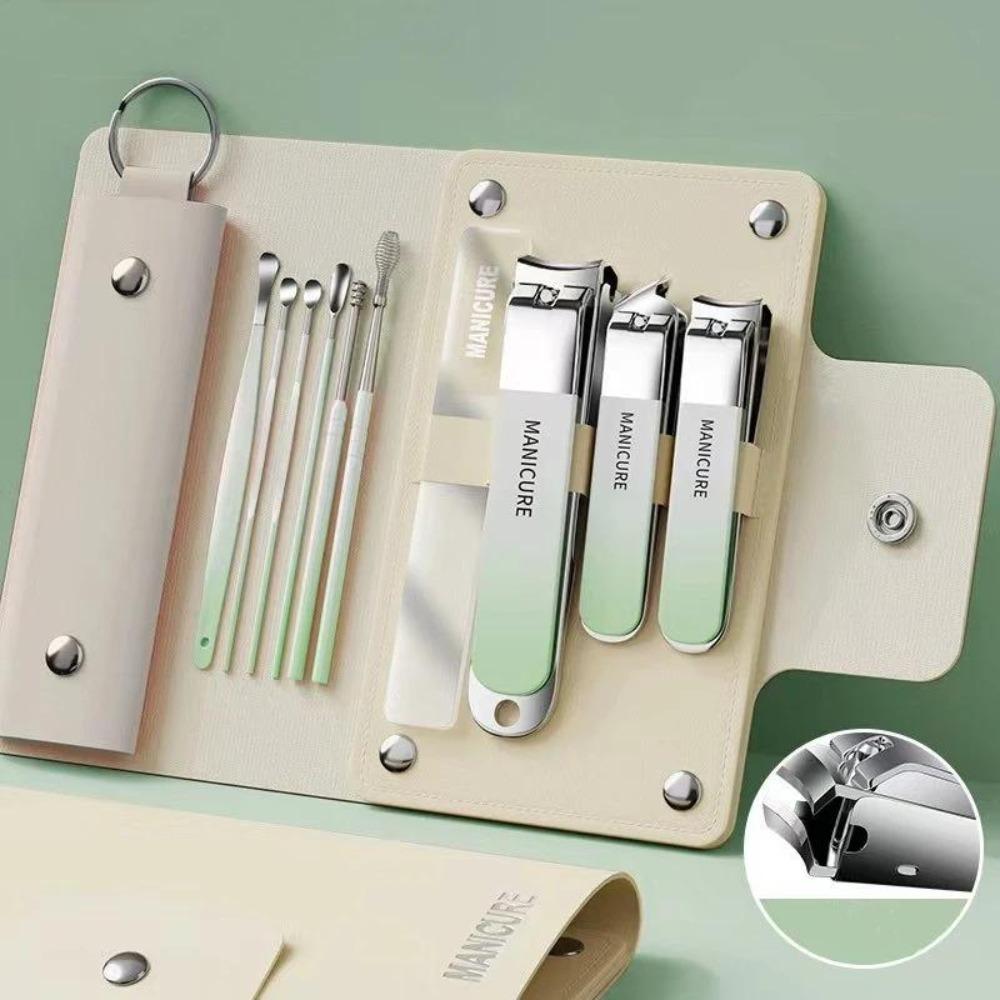 Stainless Steel Nail Trimming Tools Multifunctional Nails Manicure Tools Nail Clippers Set